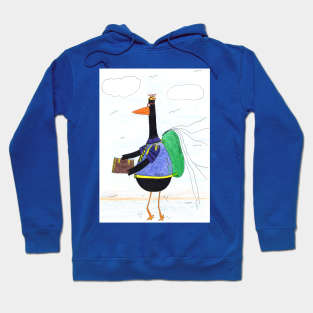 Penguin on a Journey Hoodie